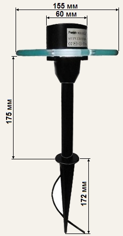 Размеры cветильника Feron GL21