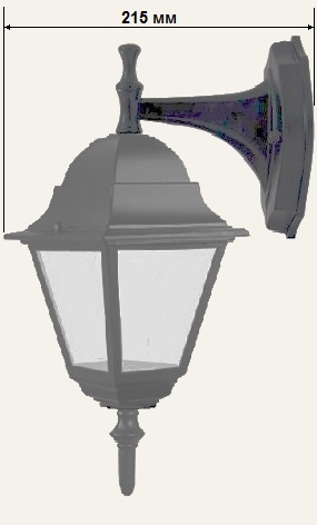Размеры светильника Nextday 4202