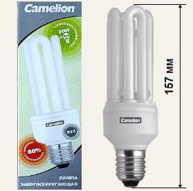 Лампа энергосберегающая CAMELION LH30-4u