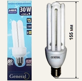 Лампа энергосберегающая G4U 30 GTNTRAL