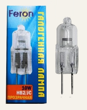 Лампа G4 Feron 10 вт 12 вольт
