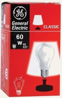 Лампа General Electric 60 вт Е27