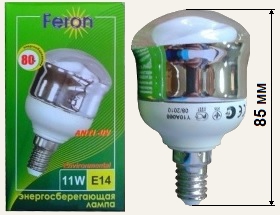 Лампа энергосберегающая ELR60 11W Feron