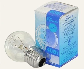 Лампа сфера Спецсвет E27 прозрачная