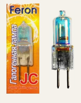 Лампа галогенная JC5.3 Feron 50 вт 12 вольт