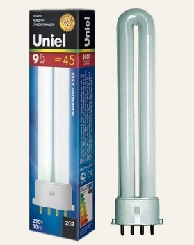 Лампа U-образная 9 вт Uniel 