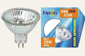лампа mr16 220 v 35 w Feron