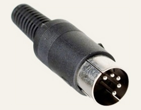 Штекер 5 pin для распайки на кабель