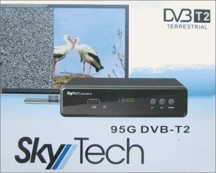 Приставка DVB-T2 SkyTech