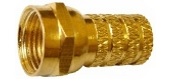 F-конектор 6 мм Gold
