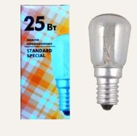 Лампа T26 25вт E14