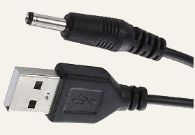 Шнур переходник USB на DC диам 3.5 мм